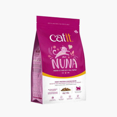 Pienso para Gatos con Proteína de Insectos y Pollo | 92% Sostenible y Fácil de Digerir