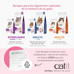 Pienso Recipes Kitten para Gatitos | 92% Proteína Animal y Sin Cereales