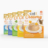 Snack para gatos en Mousse con fruta Catit Creamy Cups