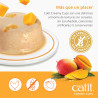 Snack para gatos en Mousse con fruta Catit Creamy Cups