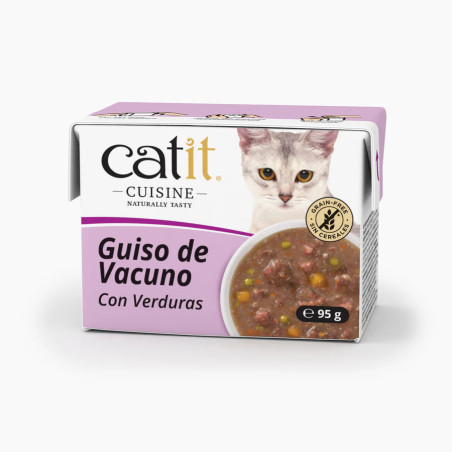 Comida húmeda - Guiso Catit para Gatos | Natural y Sin Cereales