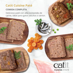 Paté Catit Cuisine para Gatos | Natural y Sin Cereales
