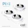 Platos Catit PIXI para Gatos | Comederos Ergonómicos y Antifatiga de Bigotes