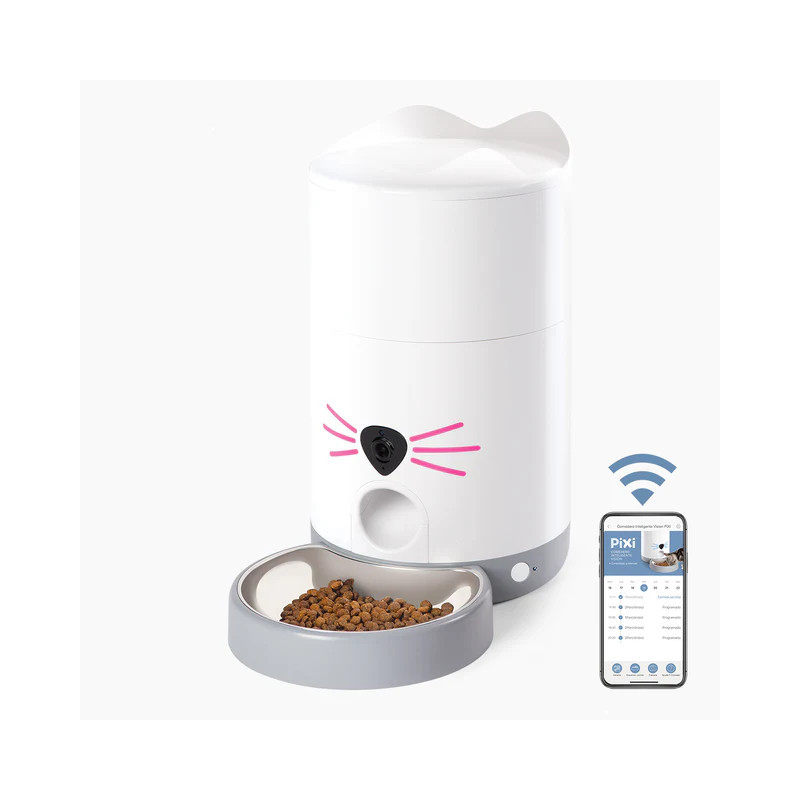Comedero Automático Catit PIXI con Cámara | Control por App y Audio