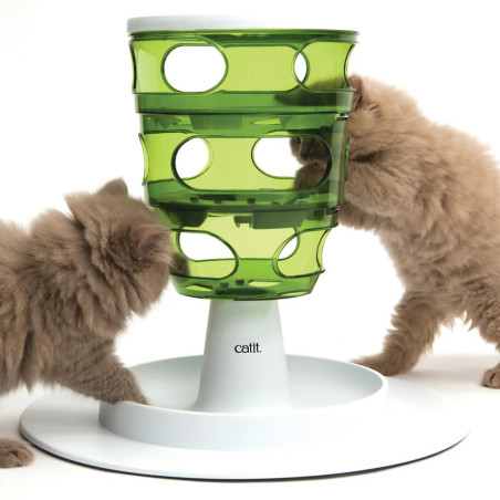 Catit Senses Food Tree | Comedero Interactivo Antivoracidad para Gatos