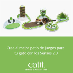 Catit Senses Food Tree | Comedero Interactivo Antivoracidad para Gatos