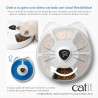Comedero Inteligente Catit PIXI | Control App, 6 Raciones, Para Pienso y Comida Húmeda