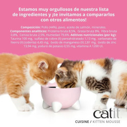 Mousse Junior Catit Cuisine Kitten | Pollo y Pavo para Gatitos