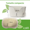 Arenero ecológico para gatos Catit Loo con pala | Fácil de limpiar y sin BPA